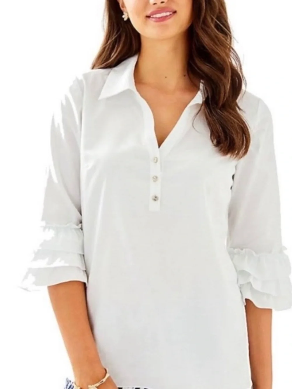 Lilly Pulitzer Judith blouse - Picture 2 of 10